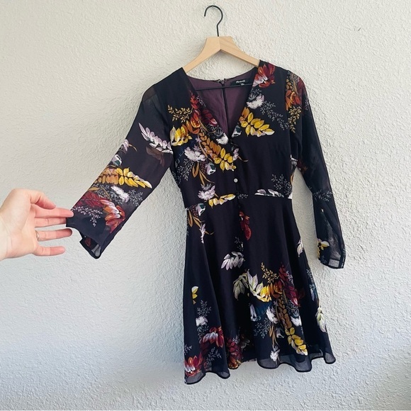 Madewell Lilyblossom Button-Front Dress in Blooming Oasis - Picture 11 of 16